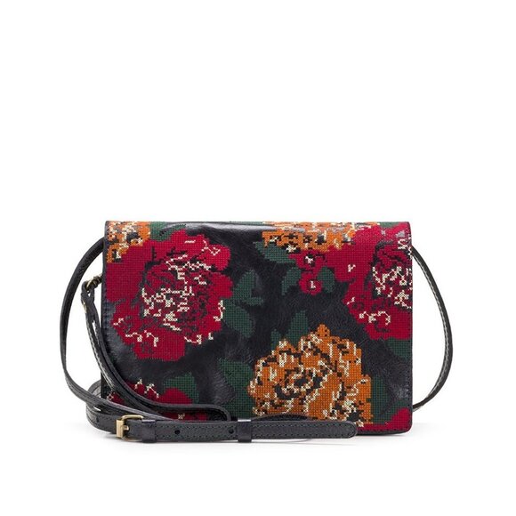 🔥HP🔥Patricia Nash Women's Lanza Fall Tapestry Cross Stitch Crossbody Bag - Picture 1 of 6